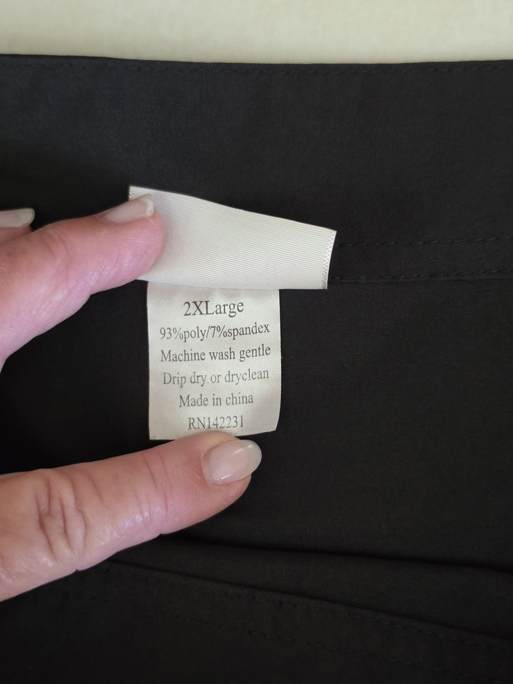 EUC RIPSkirt Hawaii Black A-Line Velcro Wrap Skirt XXL - Picture 4 of 6